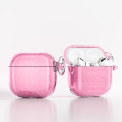 Airpods 4 Allstar Airbag 32 Parlayan Simli Saydam Renkli Kılıf Şeffaf