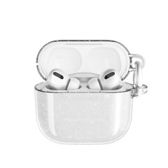 Airpods 4 Allstar Airbag 32 Parlayan Simli Saydam Renkli Kılıf Mor
