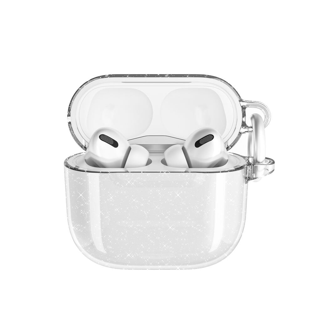 Airpods 4 Allstar Airbag 32 Parlayan Simli Saydam Renkli Kılıf Şeffaf