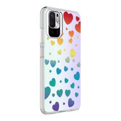 Xiaomi Poco M5S Kılıf M-Blue Desenli Kapak