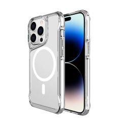 iPhone 15 Pro Kılıf Magsafe Şarj Özellikli T-Max Magsafe Kapak Kılıf