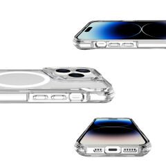 iPhone 15 Pro Kılıf Magsafe Şarj Özellikli T-Max Magsafe Kapak Kılıf