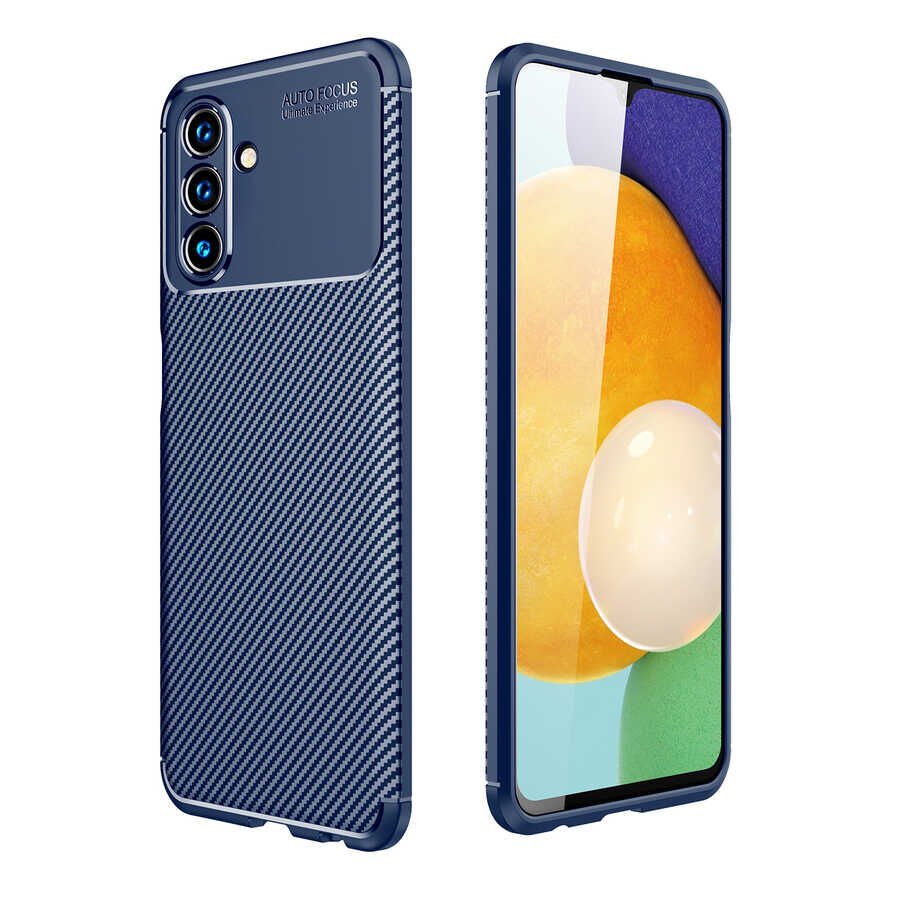 Samsung Galaxy A04S Negro Silikon Kapak kılıf Lacivert
