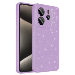 Xiaomi Redmi Note 14 Kılıf Kamera Korumalı Simli Lüks Koton Kapak