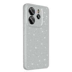 Xiaomi Redmi Note 14 Kılıf Kamera Korumalı Simli Lüks Koton Kapak