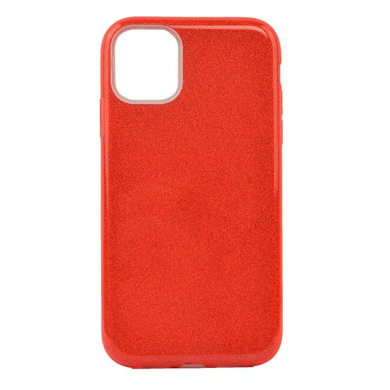 iPhone 11 Pro Kılıf Shining Silikon Kırmızı