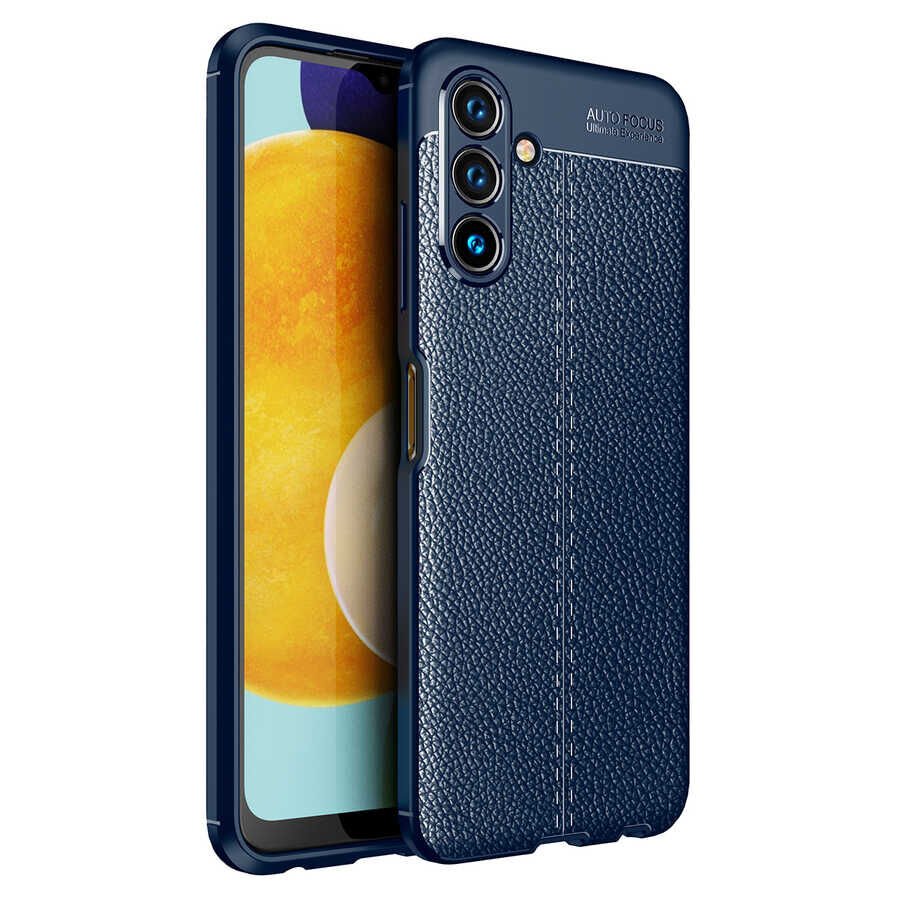 Samsung Galaxy A04S Niss Silikon Kapak kılıf Lacivert