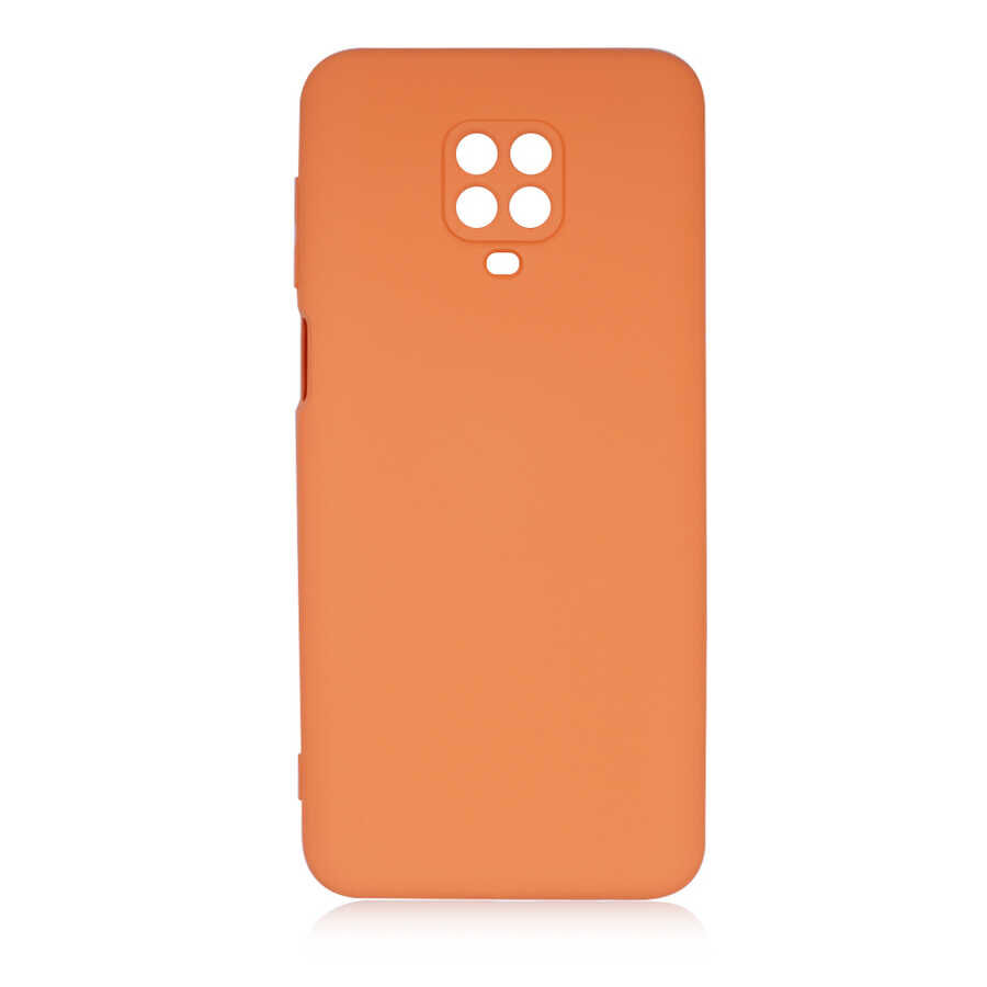 Xiaomi Redmi Note 9 Pro Kılıf Mara Lansman Kapak Turuncu