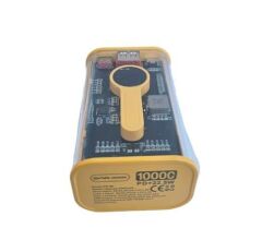 22.5W PD Hizli 10000 mAh Digital Şeffaf Tasarimli Powerbank Sari