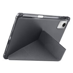 Lenovo M11 TB-330FU Kılıf Tri Folding Kalem Bölmeli Standlı Kılıf