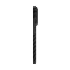 Xiaomi Mi 14 Kılıf Magsafe Şarj Özellikli 600D Kevlar Krek Karbon Kapak