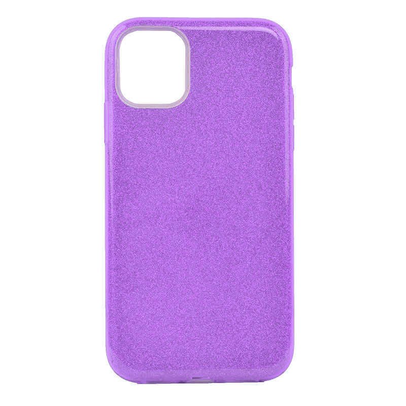 iPhone 11 Pro Kılıf Shining Silikon Mor