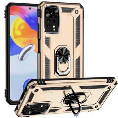 Xiaomi Redmi Note 11 Pro 5G Kılıf Vega Tank Sert Yüzüklü Standlı Zırh Koruma Kapak