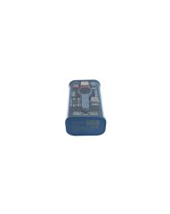 22.5W PD Hizli 10000 mAh Digital Şeffaf Tasarimli Powerbank Gri
