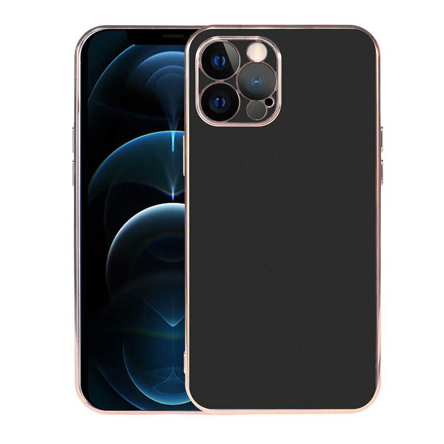 iPhone 12 Pro Kılıf Viyana Kapak Siyah