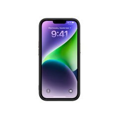 iPhone 13 Kılıf Kablosuz Şarj Özellikli Karbon Fiber Görünümlü Zore Antina Kapak