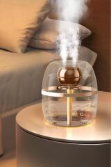 K30 1.8 Litre Kapasiteli Çift Çikişli Hava Nemlendirici Aroma Terapili Buhar Makinesi Humidifier
