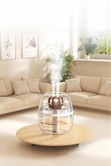 K30 1.8 Litre Kapasiteli Çift Çikişli Hava Nemlendirici Aroma Terapili Buhar Makinesi Humidifier