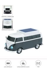 Bluetooth Hoparlör Retro Araba Vosvos Tasarımlı Solar Şarjlı Speaker D70