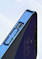 Phone 12 Pro Max Kılıf Pixel Kapak Açık Mor