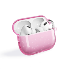 Airpods Pro 2 Allstar Airbag 32 Parlayan Simli Saydam Renkli Kılıf Pembe