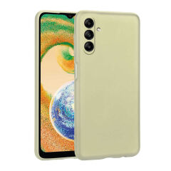 Samsung Galaxy A04S Premier Silikon Kapak kılıf Gold