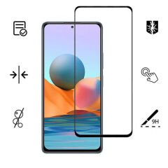 Xiaomi Poco M5S Kenarları Kırılmaya Dayanıklı Cam Ekran Koruyucu