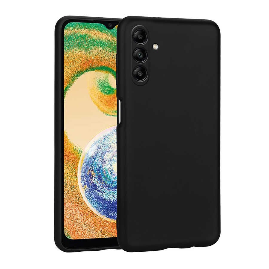 Samsung Galaxy A04S Premier Silikon Kapak kılıf Siyah