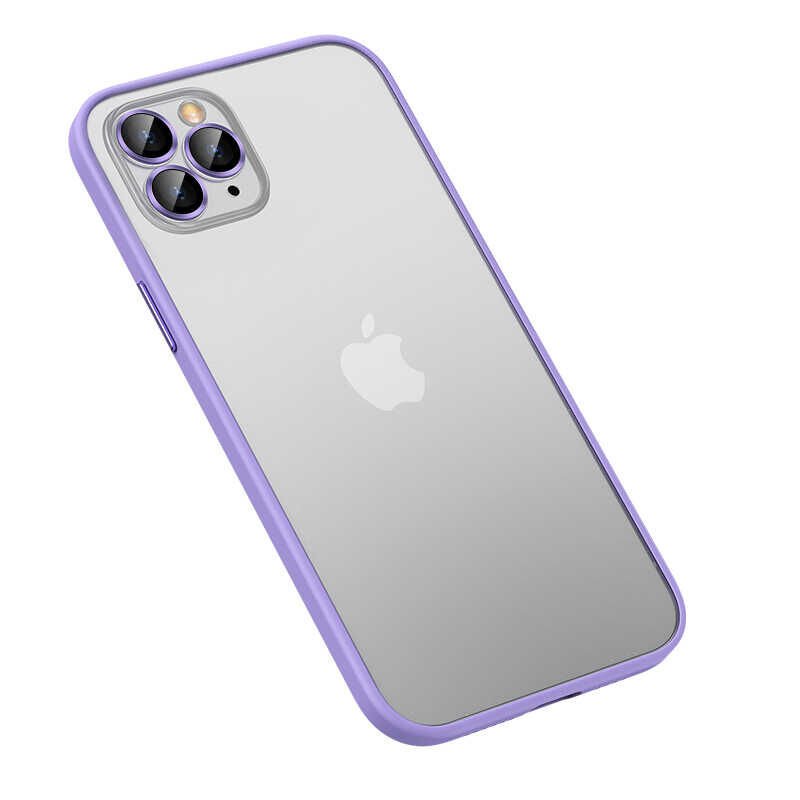 iPhone 13 Pro Kılıf Retro Kapak Lila