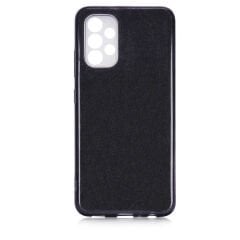 Samsung Galaxy A33 Shining Silikon kılıf Siyah