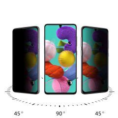 Xiaomi Poco M5S New 5D Privacy Temperli Ekran Koruyucu