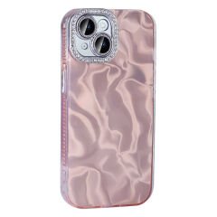 iPhone 15 Plus Kılıf Airbagli Parlak Taş Detay Tasarımlı Esila Kapak