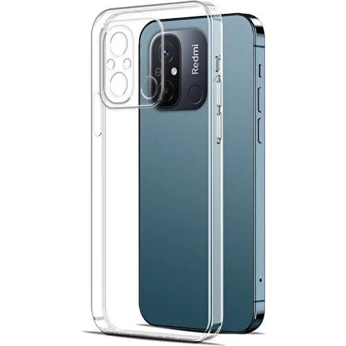 Xiaomi Redmi 12C Kamera Korumalı Şeffaf Yumuşak Süper Silikon