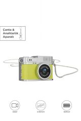 Dijital Fotoğraf Makineleri Video Kamera Mini Anahtarlık 1080P CMR35 Sarı