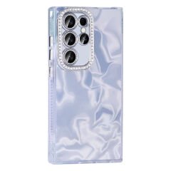 Samsung Galaxy S24 Ultra Kılıf Airbagli Parlak Taş Detay Tasarımlı Esila Kapak
