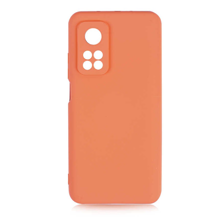 Xiaomi Mi 10T 5G Kılıf Kamera Korumali Mara Lansman Kapak Turuncu