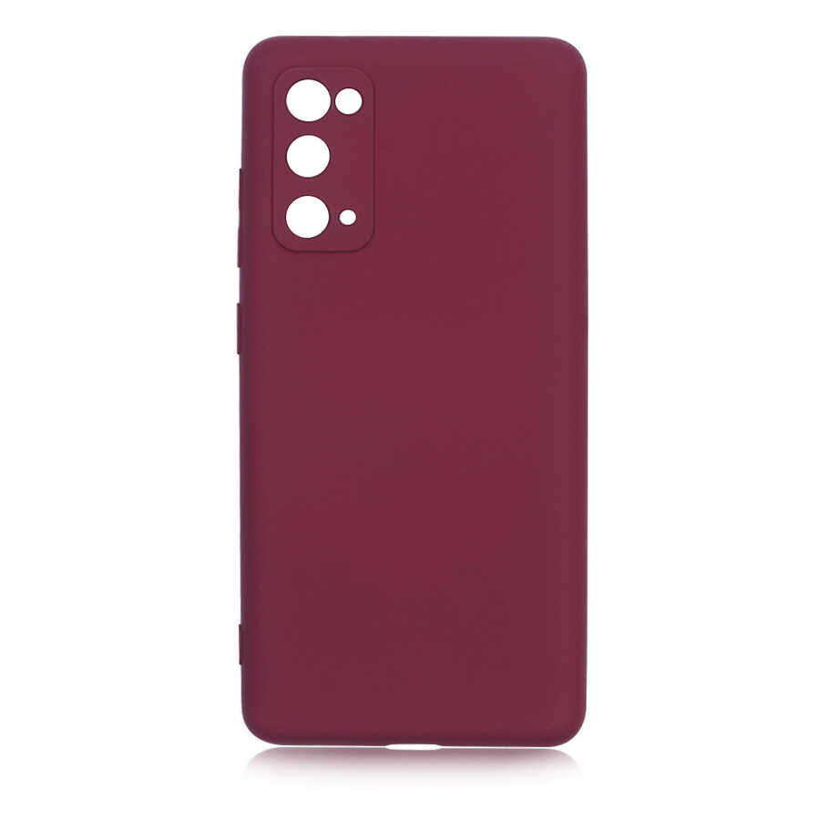 Samsung Galaxy S20 FE Kılıf Mara Lansman Kapak Koyu Mor