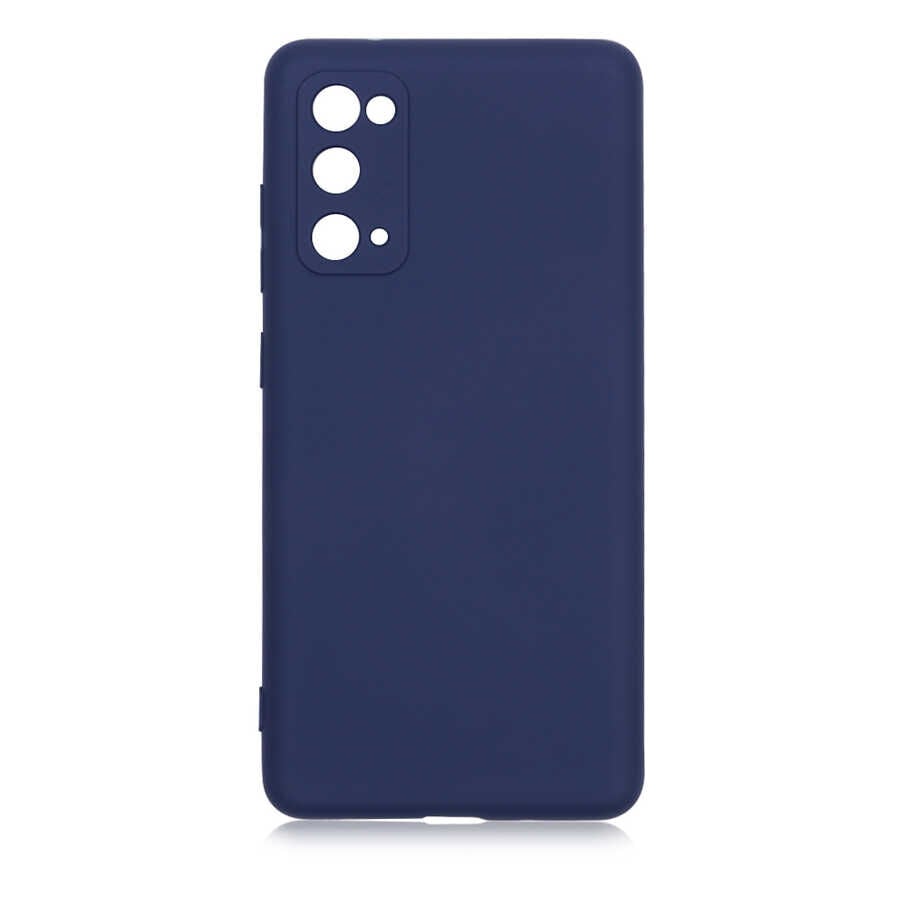 Samsung Galaxy S20 FE Kılıf Mara Lansman Kapak Lacivert