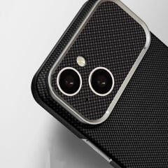 iPhone 14 Uyumlu İphone 17 Görünümlü MagSafe Şarj Özellikli Kılıf Premium Paris Zerre Sert PC Kapak