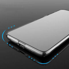 iPhone 12 Pro Kılıf Sert Pürüzsüz Şeffaf Droga Kapak