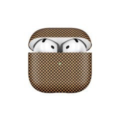 Airpods 4 Airbag 43 600D Karbon Fiber Kulaklık Kılıfı Gold