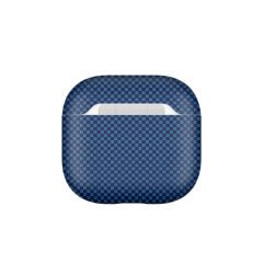 Airpods 4 Airbag 43 600D Karbon Fiber Kulaklık Kılıfı Siyah