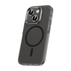 iPhone 15 Plus Kılıf Airbagli Magsafe Wireless Şarj Özellikli Klaptika Kapak Kılıf