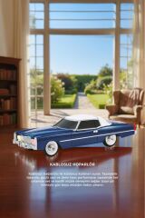 Bluetooth Hoparlör Cadillac 1969 Görünümlü Retro  Klasik Araba Tasarımlı 10W FM USB TWS Speaker D83