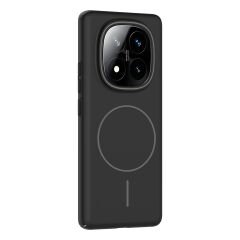 Xiaomi Redmi Note 14 Pro Plus Kılıf Kablosuz Şarj Özellikli Ruby Silikon Kapak
