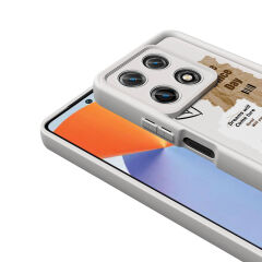 İnfinix Note 30 Pro Kılıf Kamera Korumalı Baskılı Arka Yüzey Klas Kapak Siyah