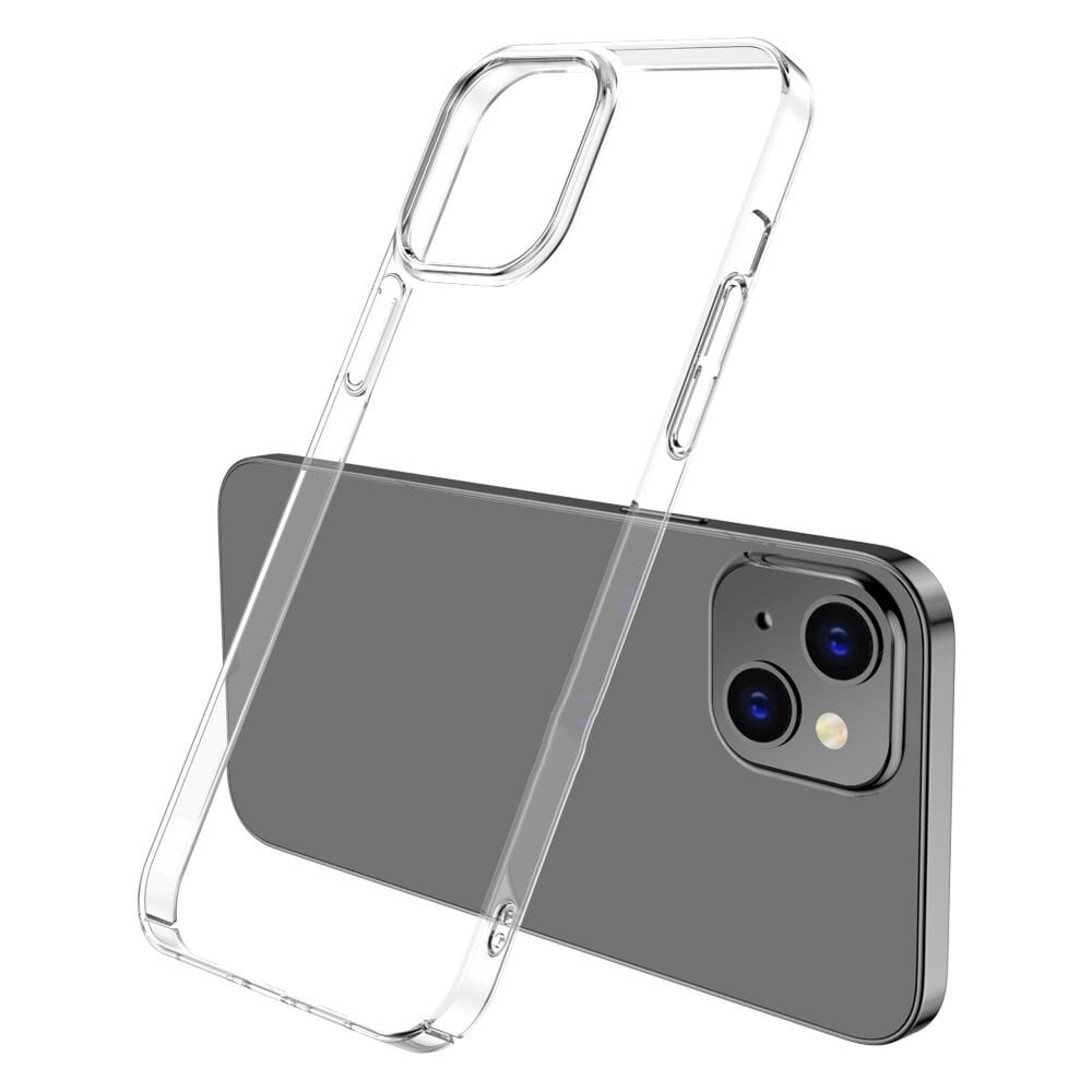 iPhone 15 Plus Kılıf Ultra İnce Sert Kamera Çıkıntılı Şeffaf Vonn Kapak
