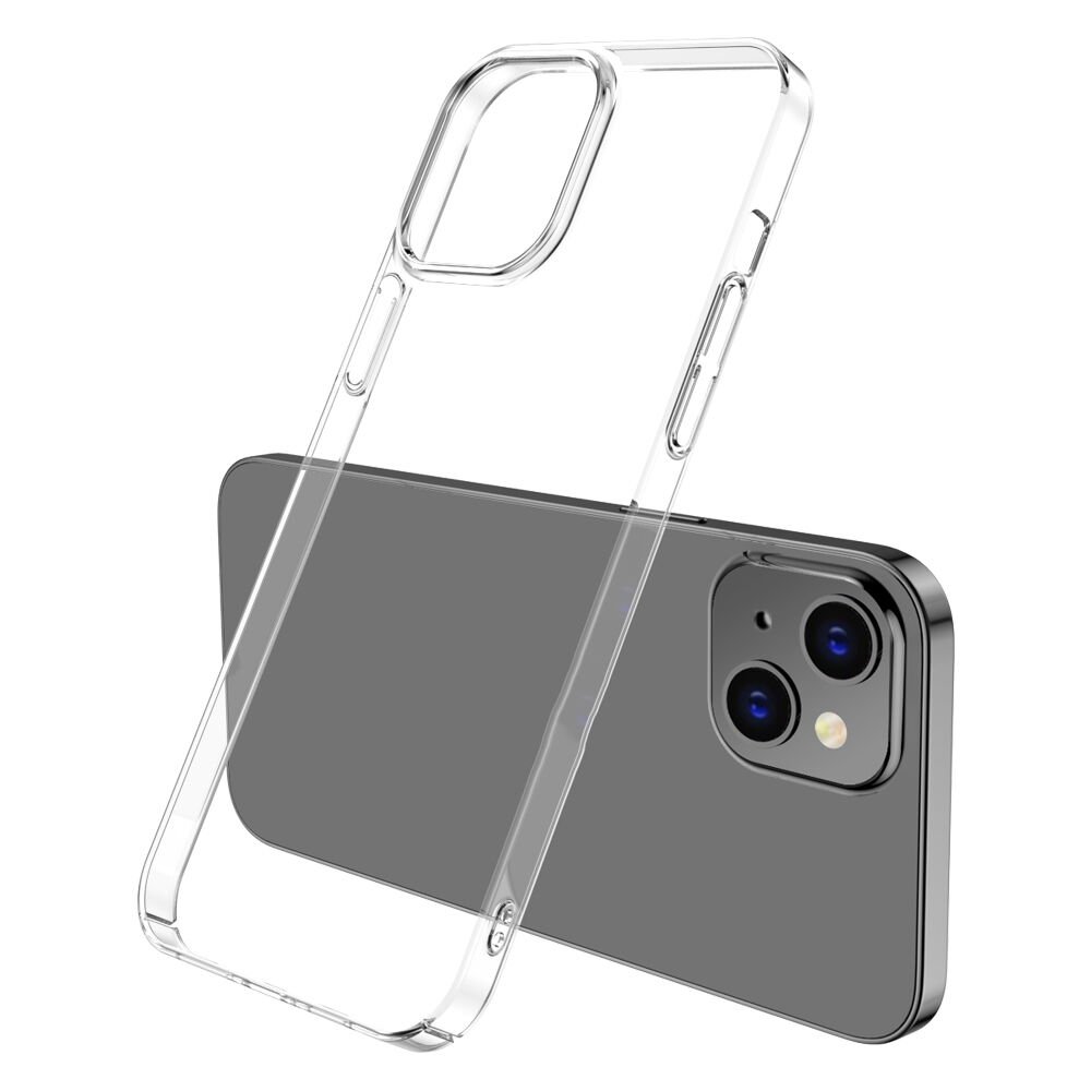 iPhone 15 Plus Kılıf Ultra İnce Sert Kamera Çıkıntılı Şeffaf Vonn Kapak