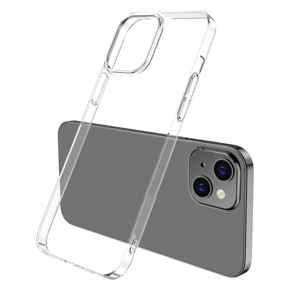 iPhone 15 Plus Kılıf Ultra İnce Sert Kamera Çıkıntılı Şeffaf Vonn Kapak