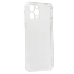 iPhone 12 Pro Max Kılıf Nitro Anti Shock Darbe Emici Köşe Korumalı Şeffaf Silikon Kapak